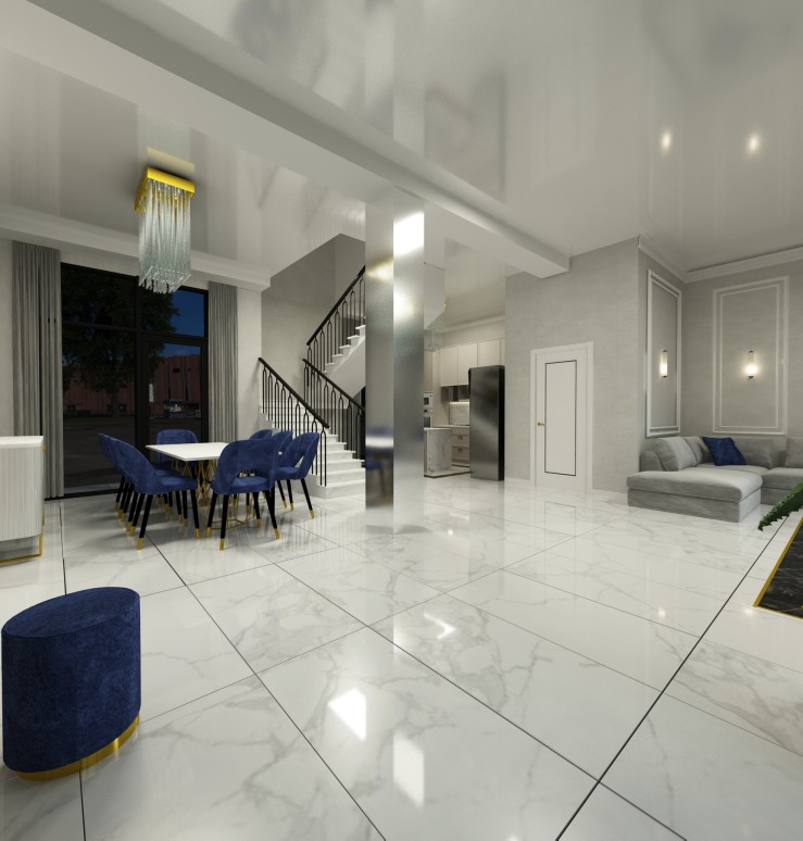 Luxury Duplex Apartment Interior Design