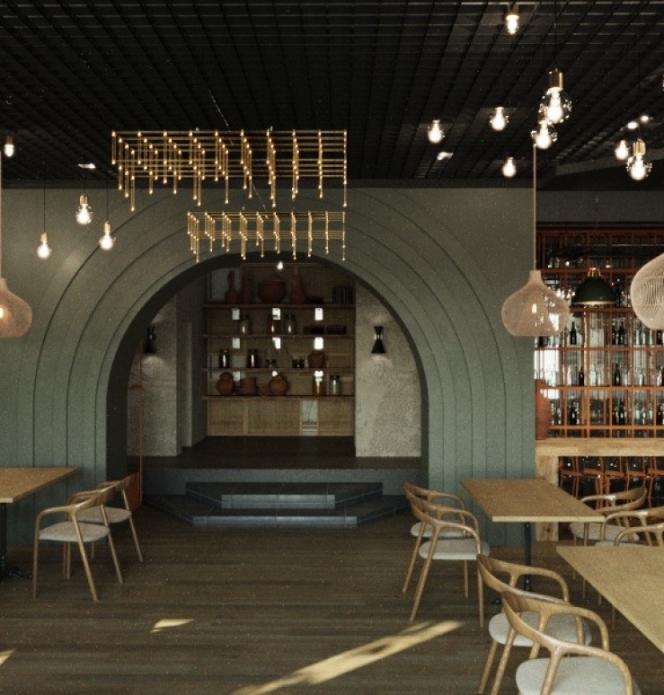 Restaurant Interior Project – A Fusion of Comfort and Elegance