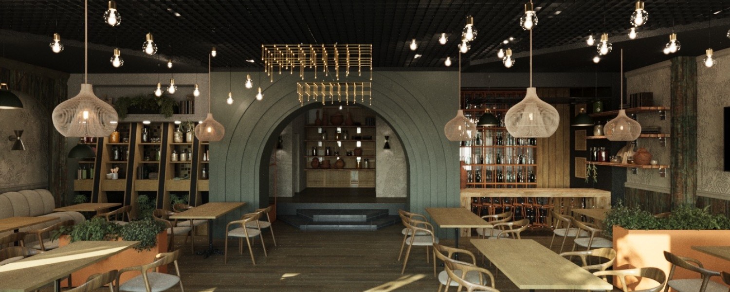 Restaurant Interior Project – A Fusion of Comfort and Elegance
