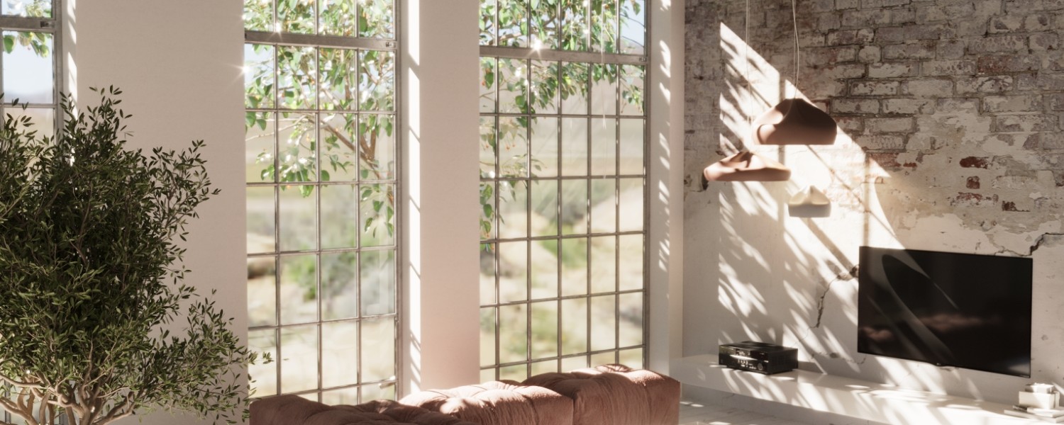 Modern Loft Living – Industrial Warmth with Contemporary Elegance