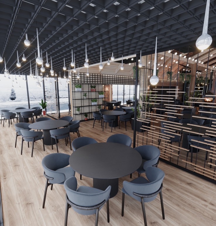 Modern Alpine Restaurant